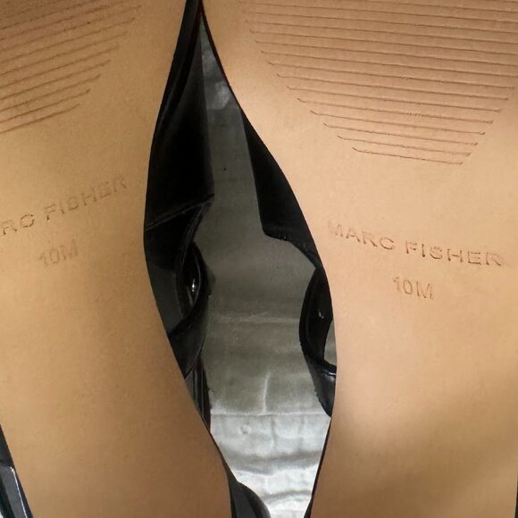 Marc Fisher Mahiya Studded Platform Peep Toe Stilettos - Picture 9 of 13